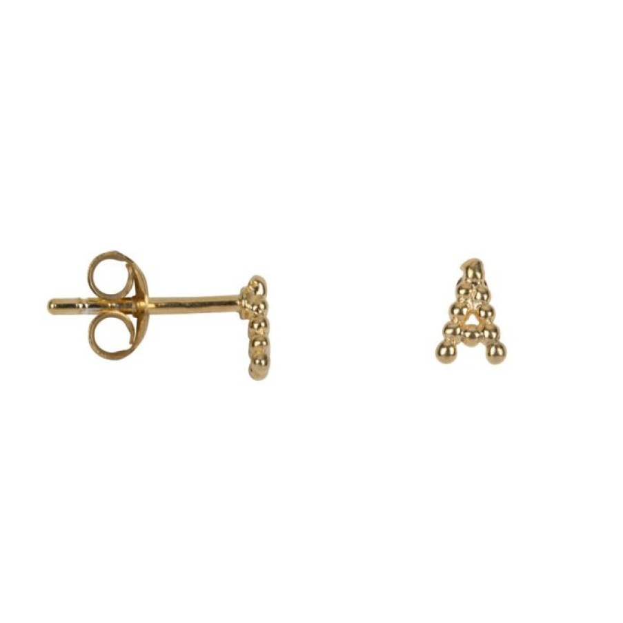 Oorbellen Betty Bogaers | Letter Stud Alphabeth A Z Click To Select Letter