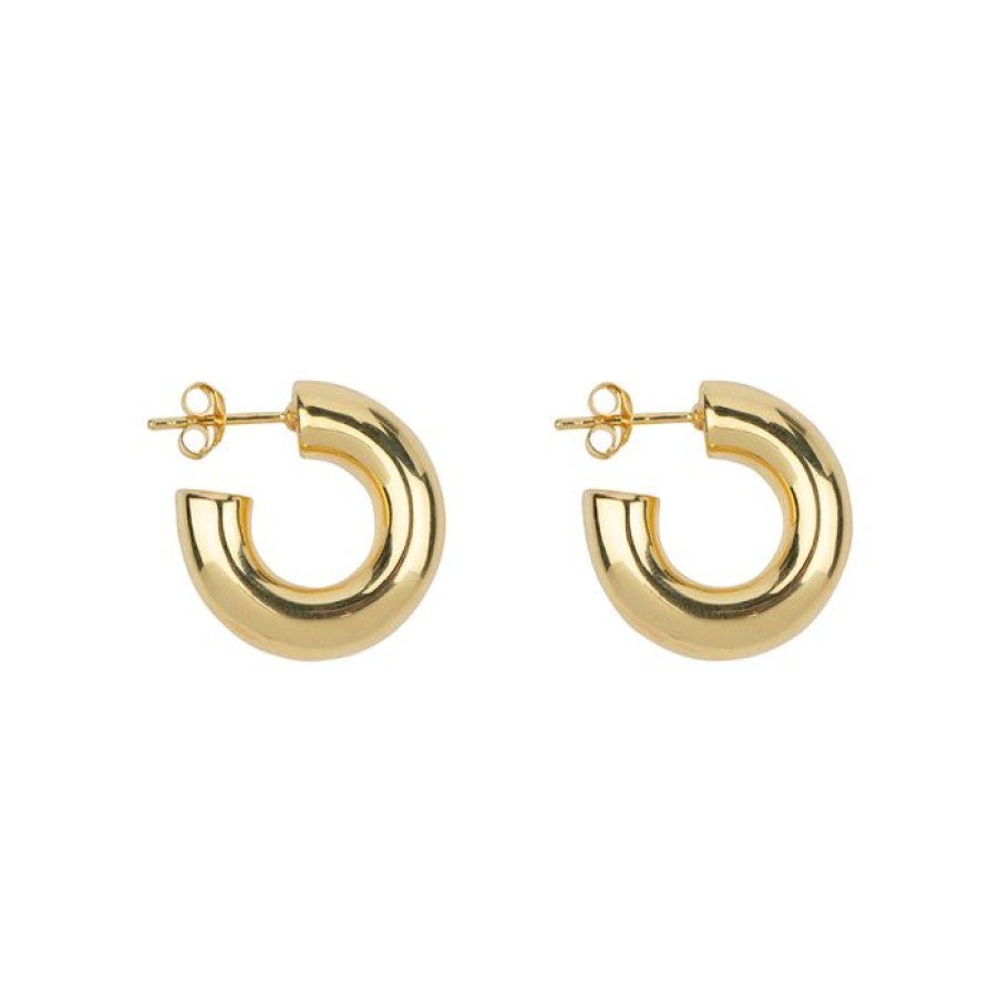 Oorbellen Betty Bogaers | Small Shiny Hoop Earring