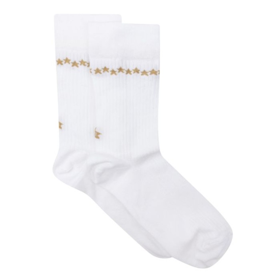 Gelegenheden Betty Bogaers | Sock White Golden Stars