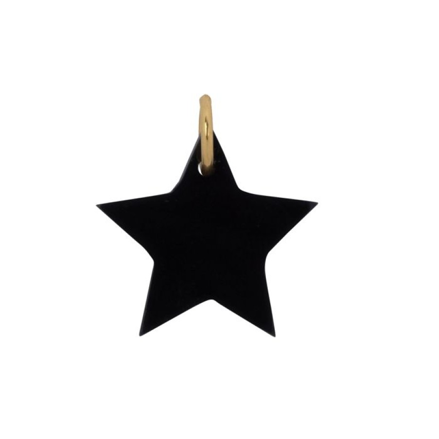 Kettingen Betty Bogaers | Big Star Charm Dark Grey