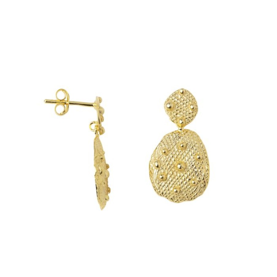 Oorbellen Betty Bogaers | Antique Double Stud Earring