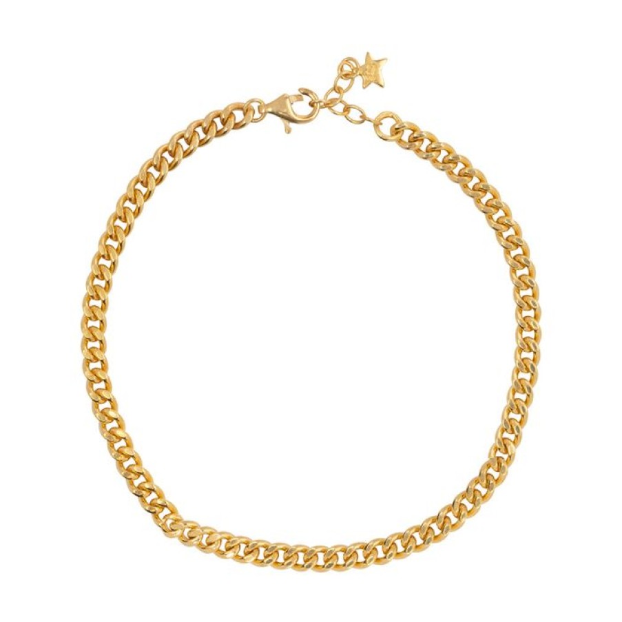 Armbanden Betty Bogaers | Plain Thick Chain Bracelet 17 Cm