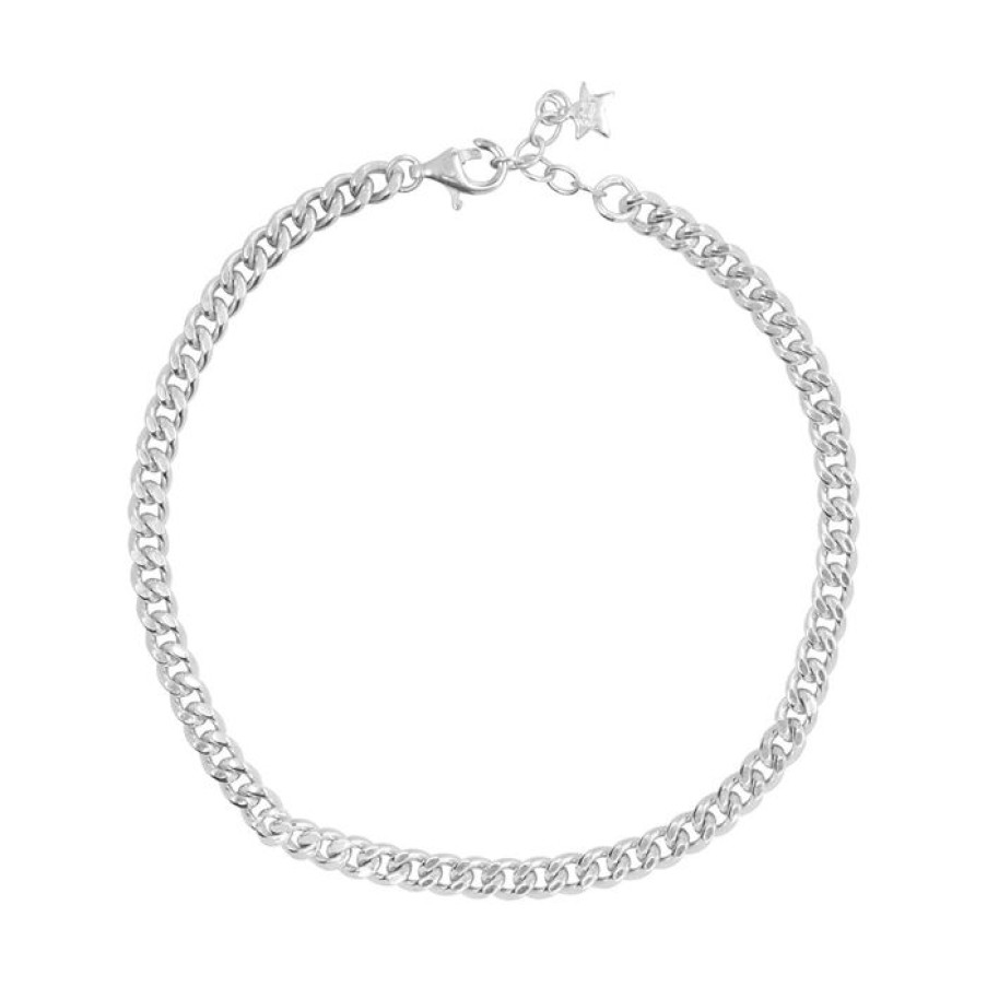 Armbanden Betty Bogaers | Plain Thick Chain Bracelet 17 Cm