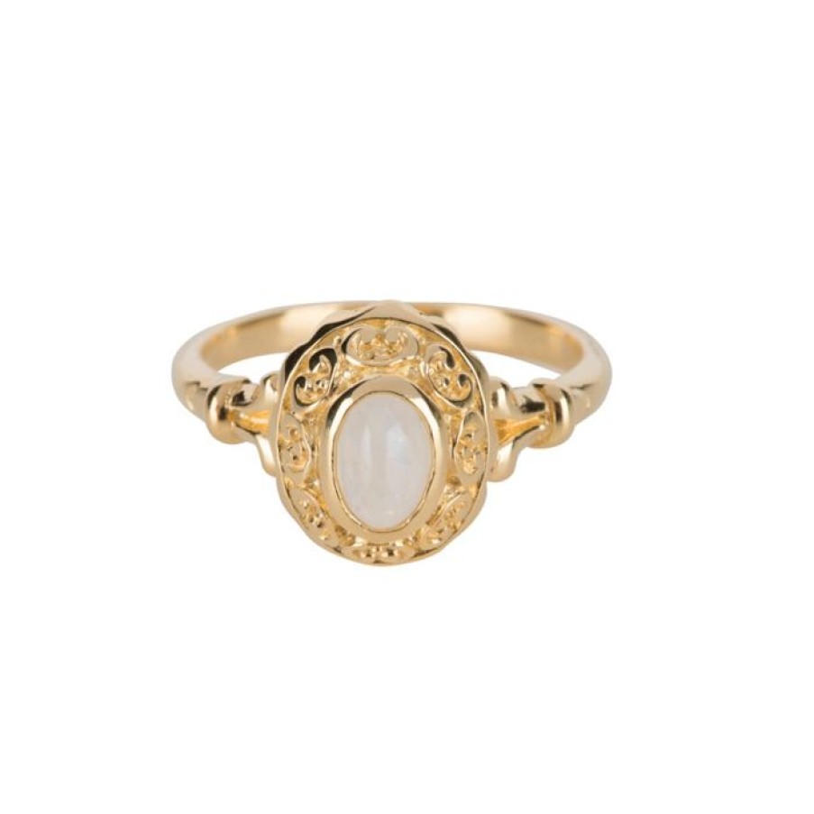 Ringen Betty Bogaers | Antique Moonstone Ring