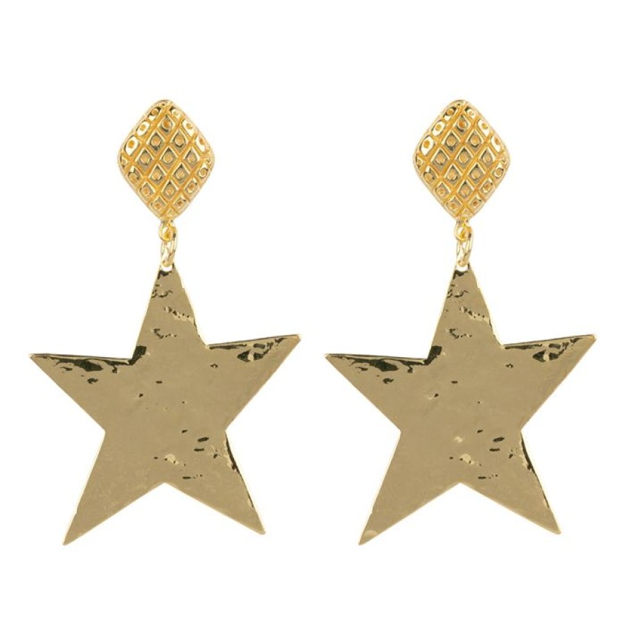 Oorbellen Betty Bogaers | Vintage Stud With Star Earring