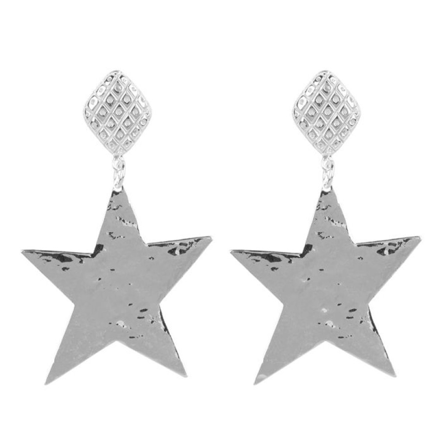 Oorbellen Betty Bogaers | Vintage Stud With Star Earring