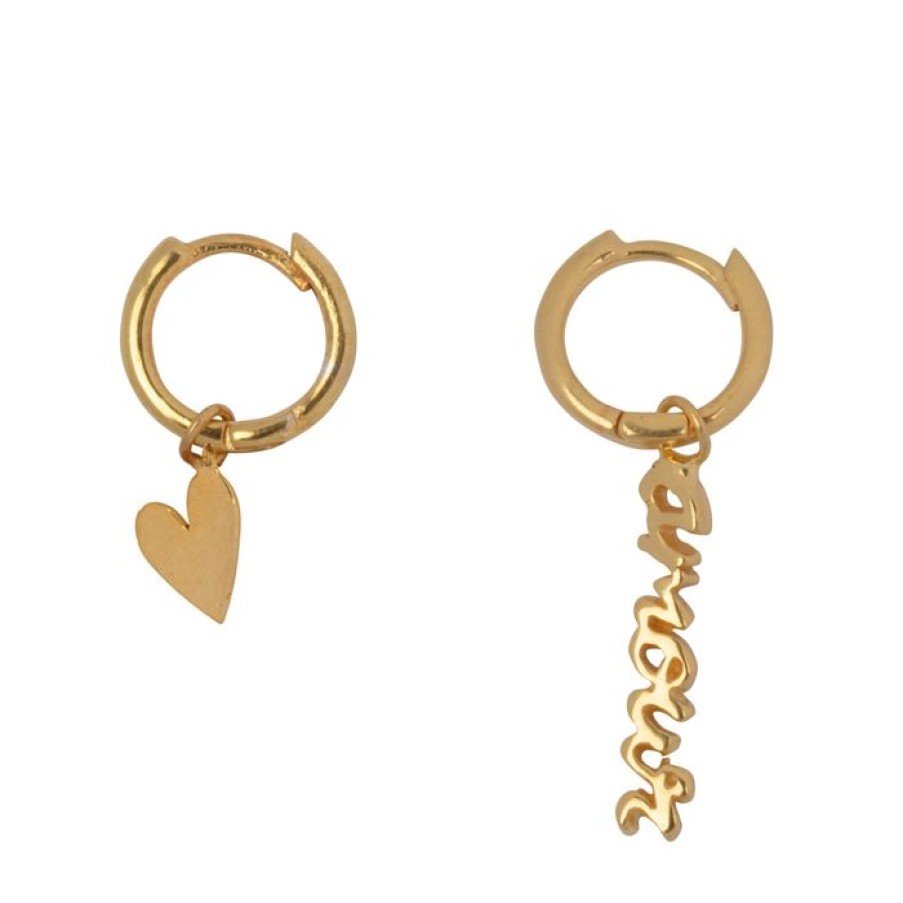 Oorbellen Betty Bogaers | Small Hoop Amour Earring