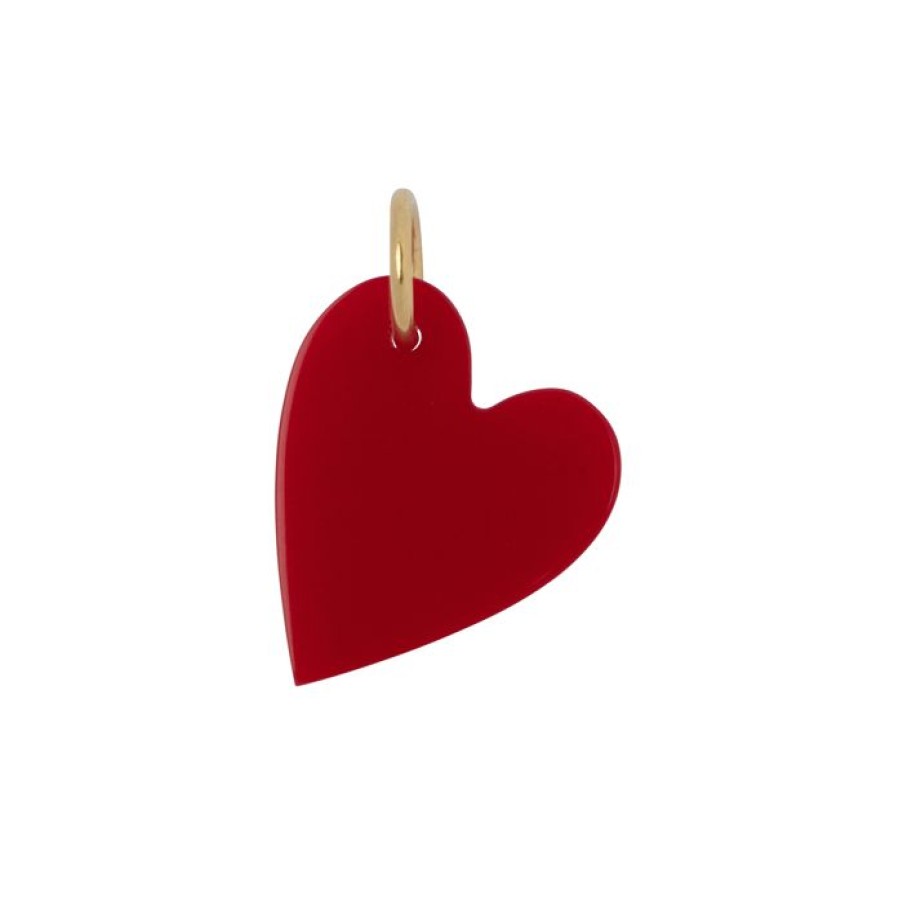 Kettingen Betty Bogaers | Big Heart Charm Red