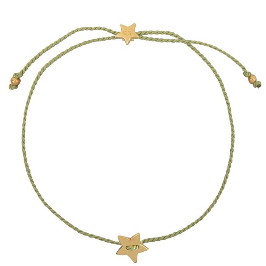 Armbanden Betty Bogaers | Plain Star Bracelet Green