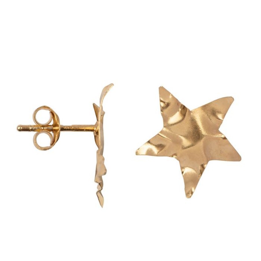 Oorbellen Betty Bogaers | Folded Star Stud Earring