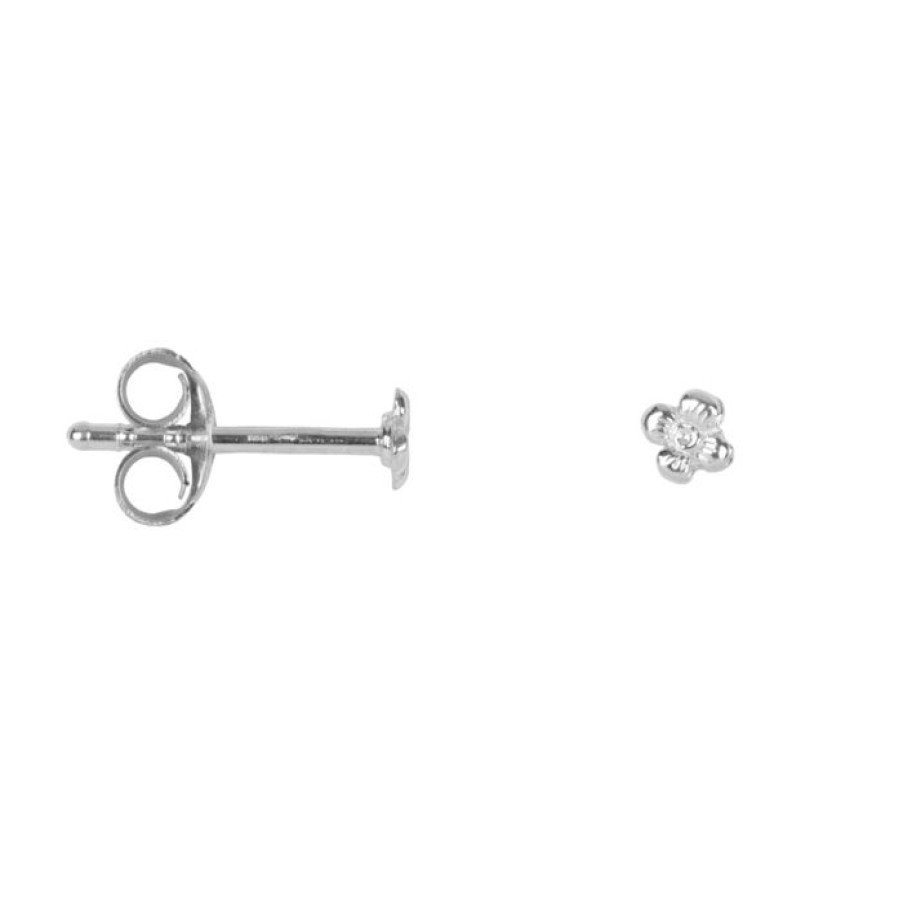 Gelegenheden Betty Bogaers | Dotted Mini Flower Stud Earring