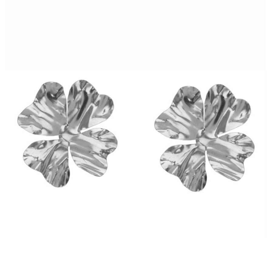 Oorbellen Betty Bogaers | Folded Flower Earring