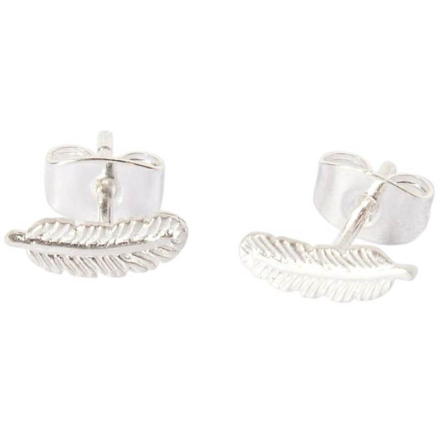 Oorbellen Betty Bogaers | Little Feather Stud Earring