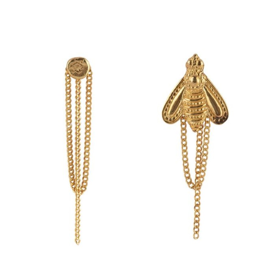 Gelegenheden Betty Bogaers | Bee Chain Stud Earring