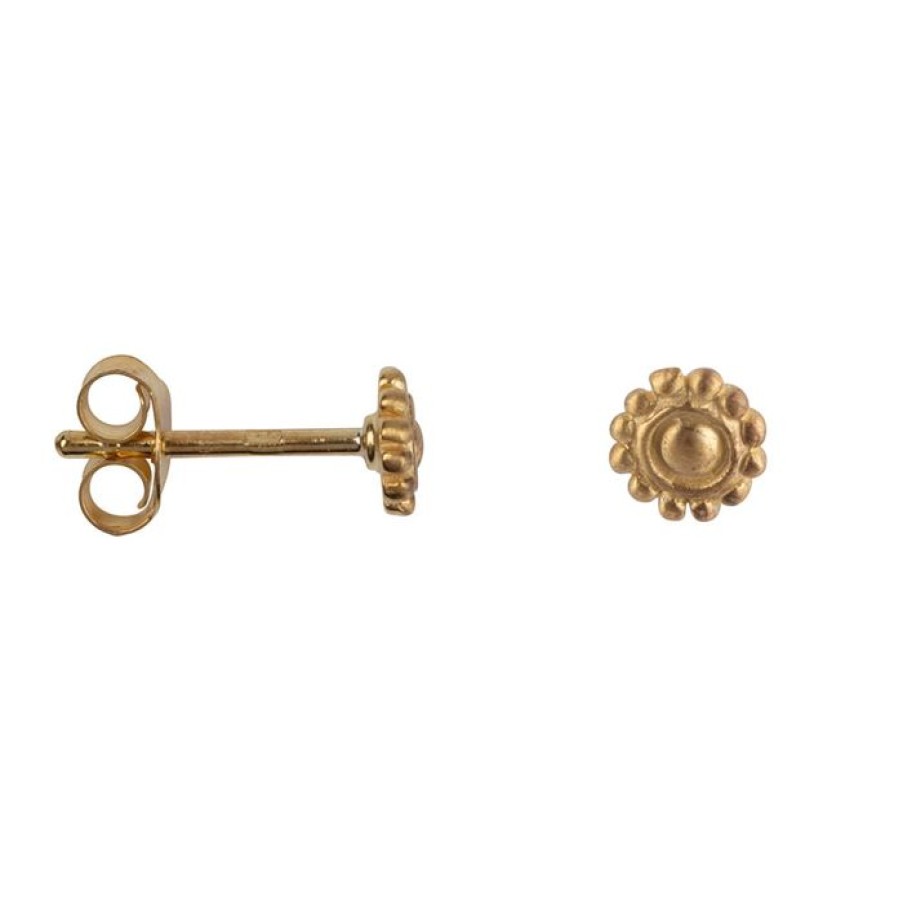 Oorbellen Betty Bogaers | Mini Dotted Flower Stud Earring