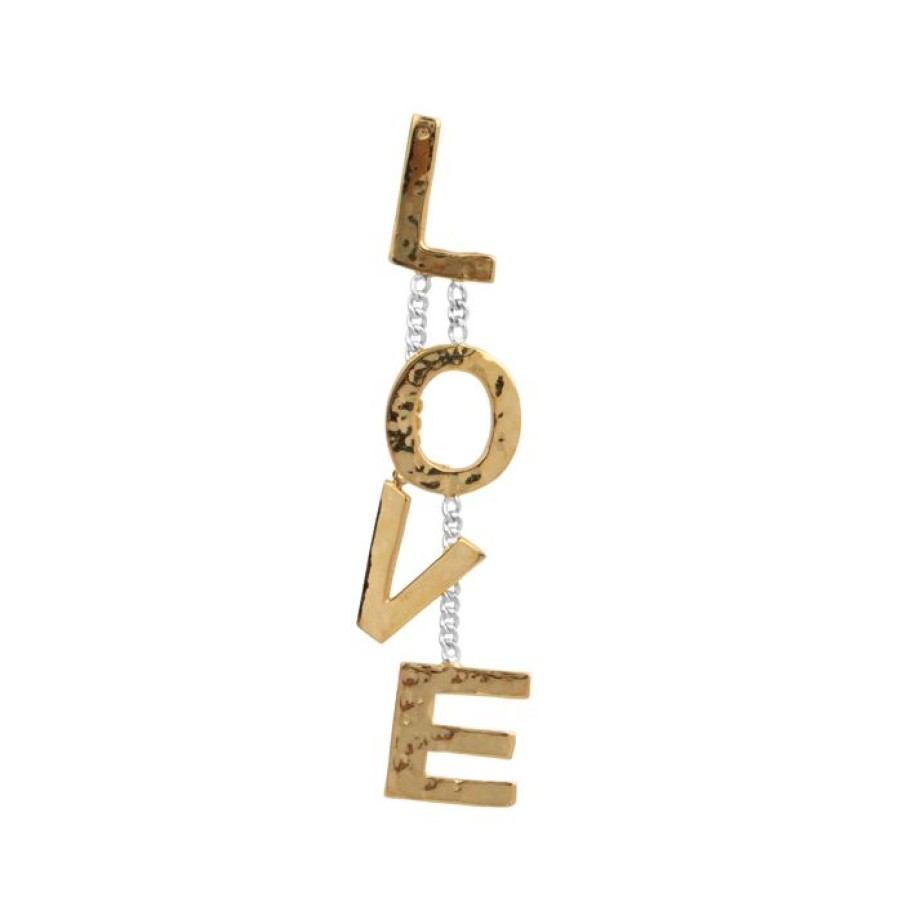 Oorbellen Betty Bogaers | Letter Love Stud Earring (One Piece)