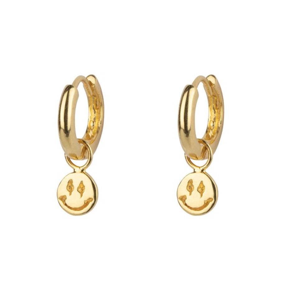 Oorbellen Betty Bogaers | Smiley Small Hoop Earring