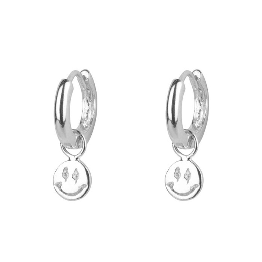 Oorbellen Betty Bogaers | Smiley Small Hoop Earring