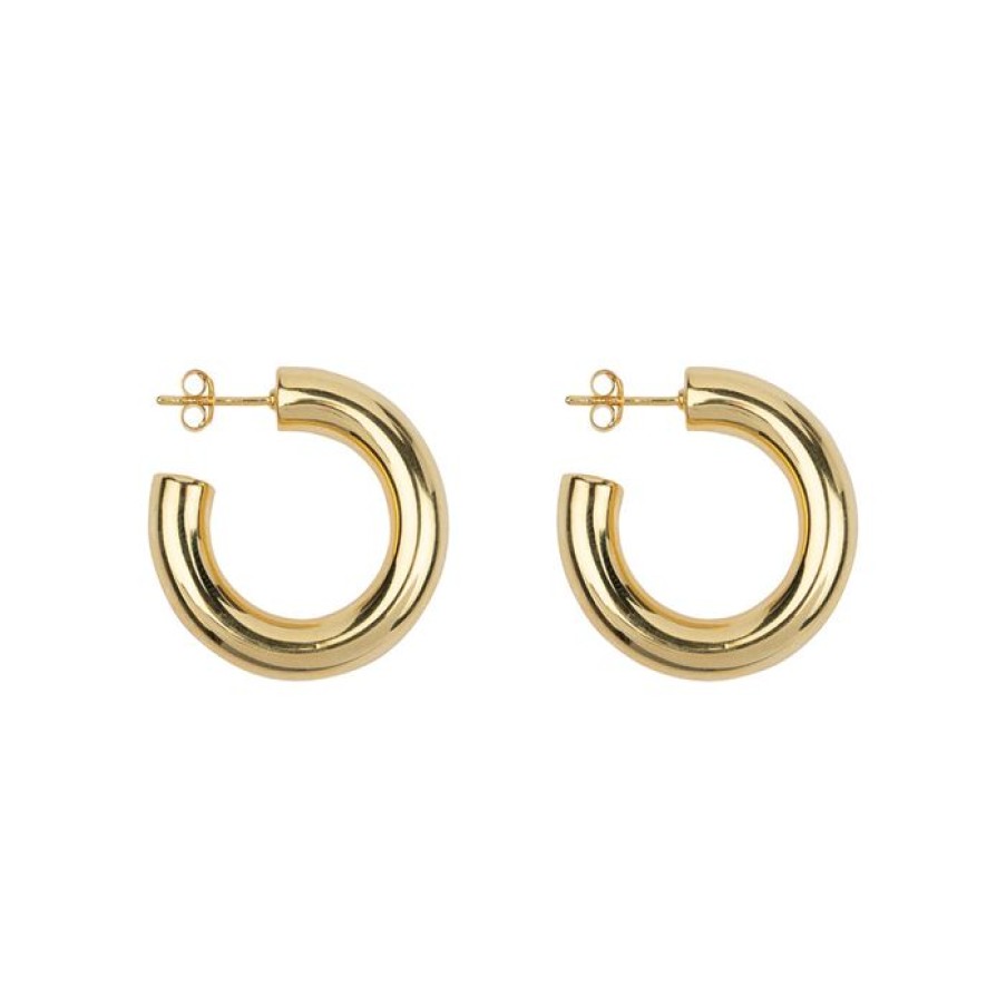 Oorbellen Betty Bogaers | Big Shiny Hoop Earring