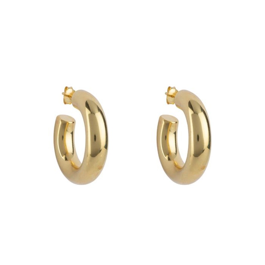 Oorbellen Betty Bogaers | Big Shiny Hoop Earring