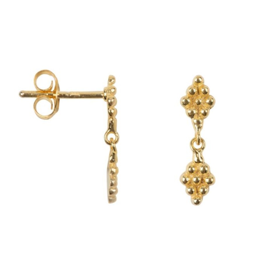 Oorbellen Betty Bogaers | Double Dotted Wieber Stud Earring