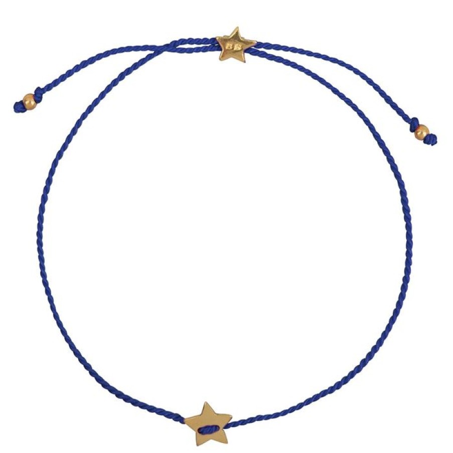 Armbanden Betty Bogaers | Plain Star Bracelet Kobalt