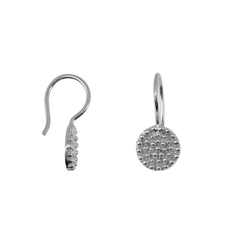 Oorbellen Betty Bogaers | Round Dotted Hook Earring