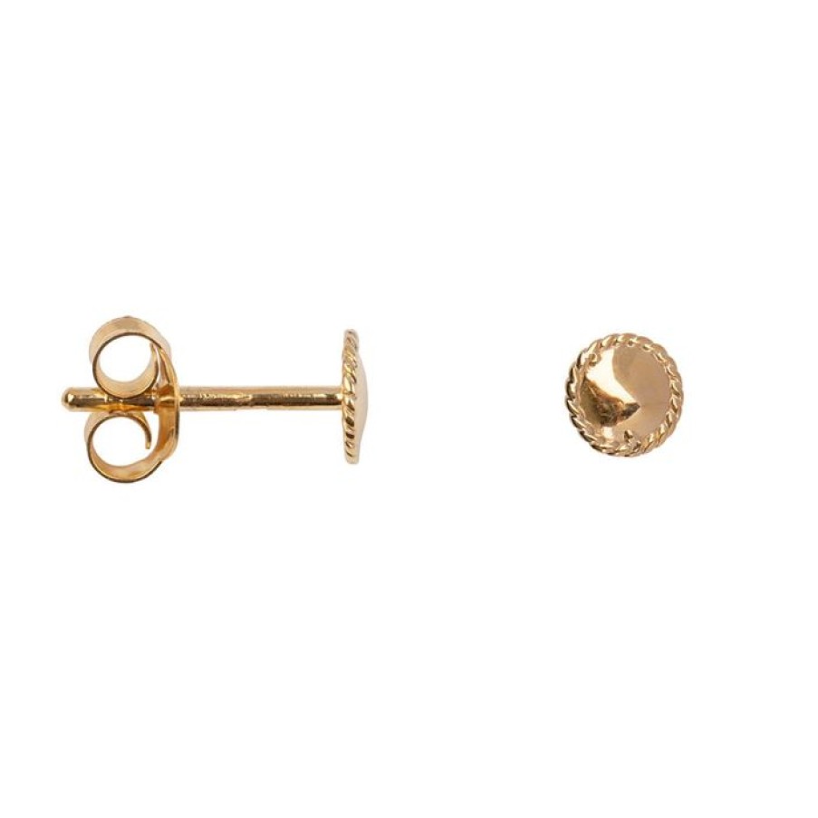 Oorbellen Betty Bogaers | Shiny Circle Stud Earring