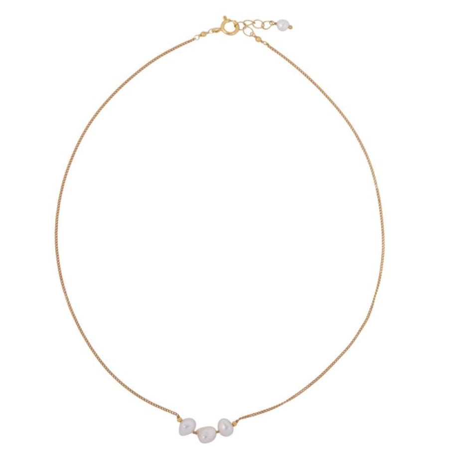 Kettingen Betty Bogaers | Three Pearl Necklace